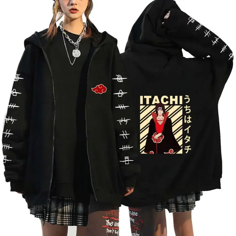 Veste Naruto Itachi Uchiha vue principale