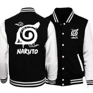 Veste Naruto Konoha aux couleurs du village caché