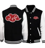 Veste Symbole Akatsuki Naruto - Vue principale des nuages rouges