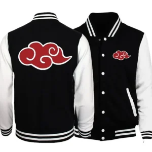 Veste Symbole Akatsuki Naruto - Vue principale des nuages rouges