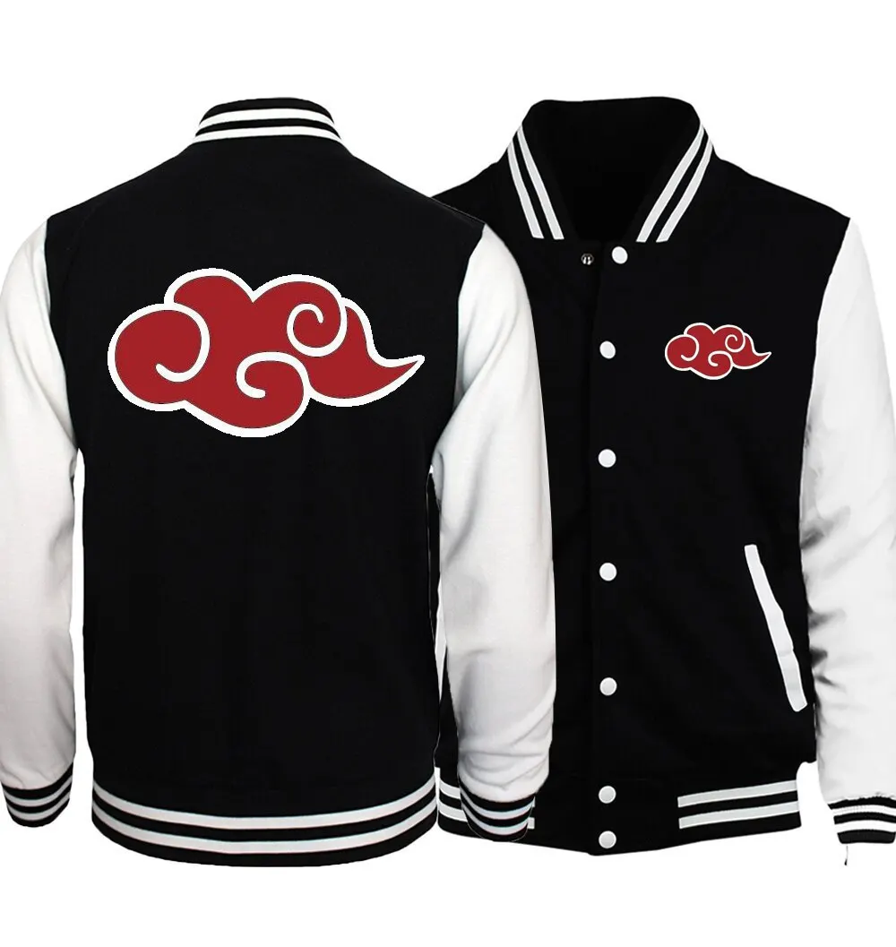 Veste Symbole Akatsuki Naruto - Vue principale des nuages rouges